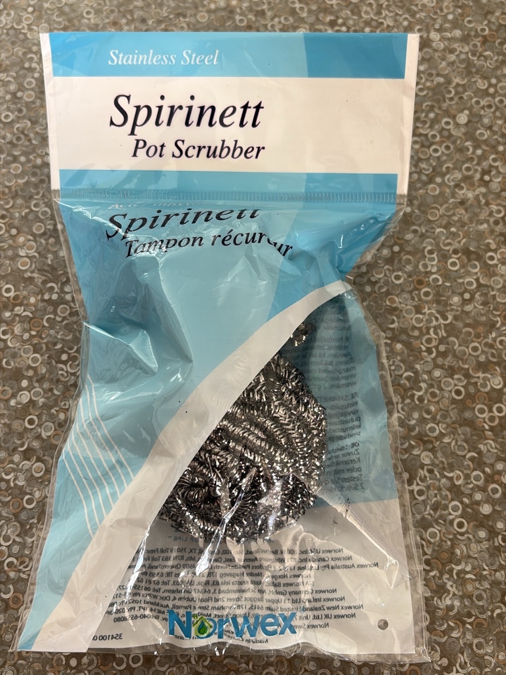 (2) Brand new Norwex Stainless Steel Pot Scrubbers